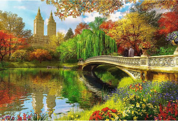 Trefl Puzzle drewniane 500+1 Central Park, Manhattan