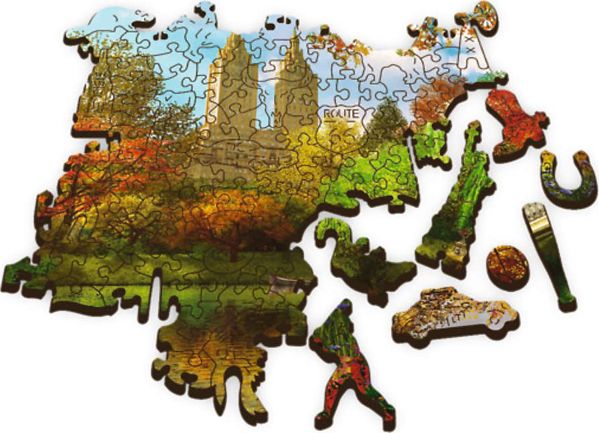 Trefl Puzzle drewniane 500+1 Central Park, Manhattan