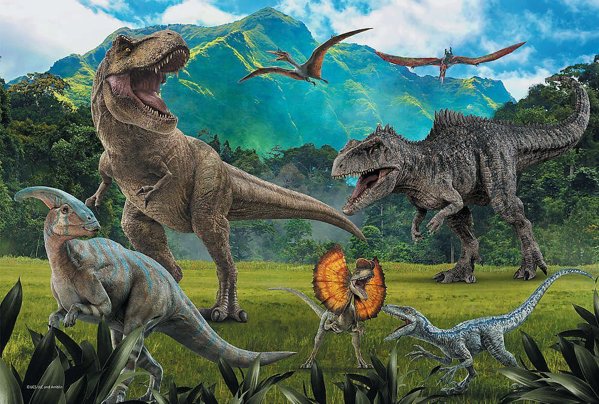 Trefl Παζλ Jurassic Park 100 Κομματιών, 41x27.5cm, Πολύχρωμο