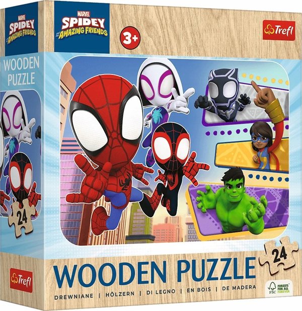 Trefl Παιδικό Παζλ Spidey 24 Κομματιών - Οδύσσεια Spidey