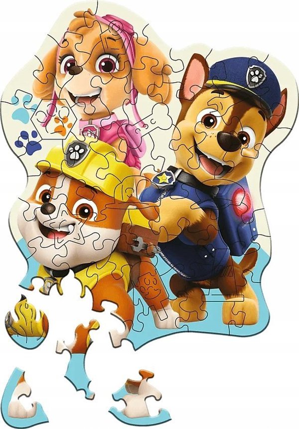 Trefl Puzzle Ξύλινο 50 Κομματιών Psi Patrol