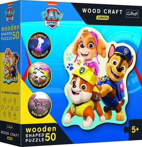Trefl Puzzle Ξύλινο 50 Κομματιών Psi Patrol