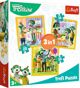 Trefl Puzzle 3w1 Razem jest wesolo (34850)