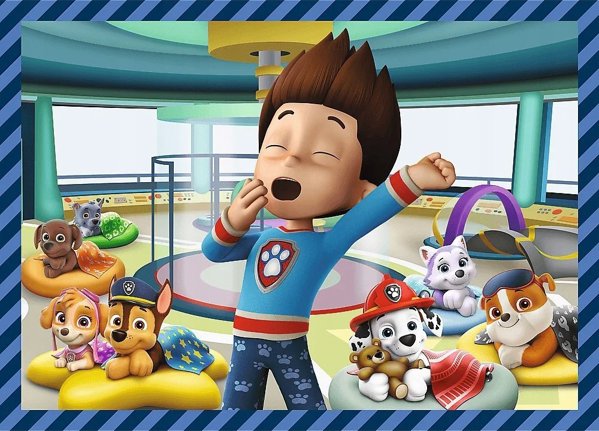 Trefl Παζλ Paw Patrol Σκυλίσιες Υποθέσεις, 4 σε 1, Πολυχρωματικό