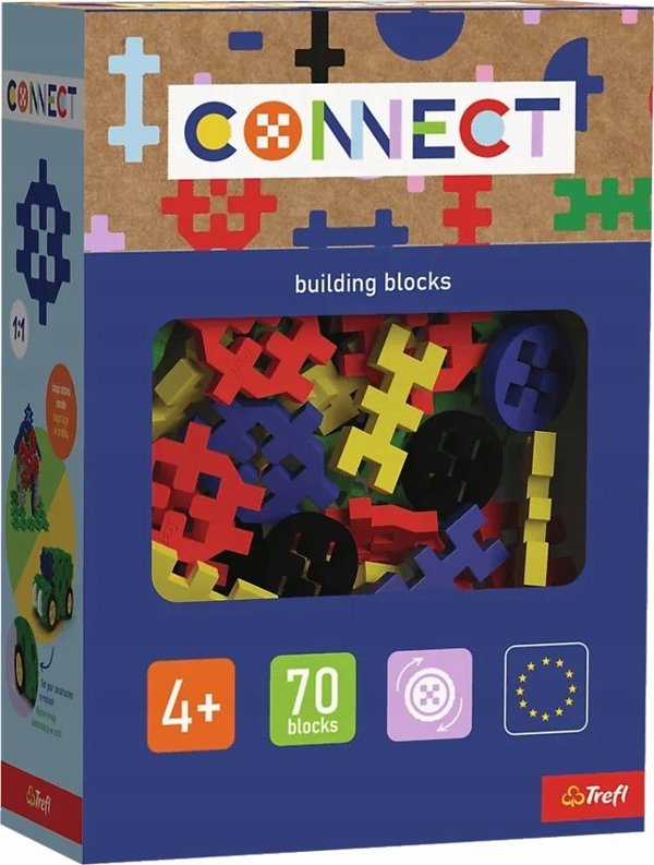 Trefl TREFL τουβλάκια Connect Basic 70 61987