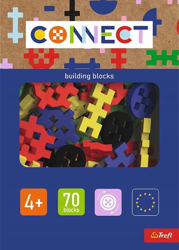Trefl TREFL τουβλάκια Connect Basic 70 61987