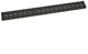 Triton RAB-VP-X59-A1 19" Kabelführungsleiste 1HE, schwarz