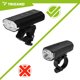 Trizand Lampka rowerowa LED 1300lm + tylna lampa Trizand