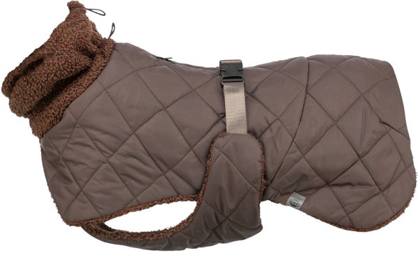 Trixie Minot Sherpa płaszcz, dla psa, M: 45 cm, brązowy (TX-6803204)