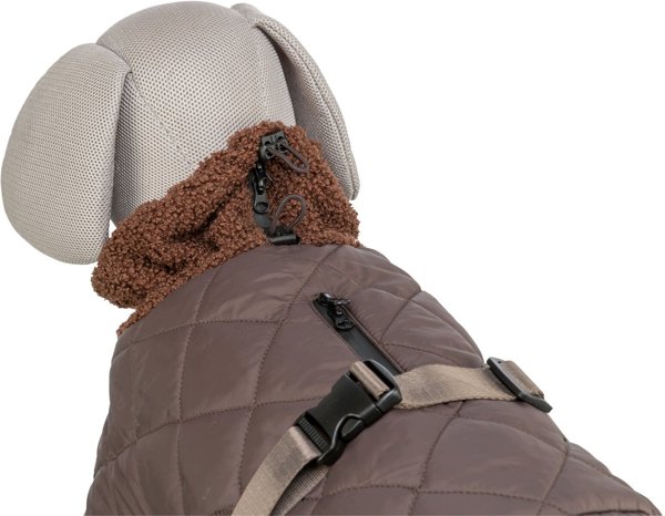 Trixie Minot Sherpa płaszcz, dla psa, M: 45 cm, brązowy (TX-6803204)