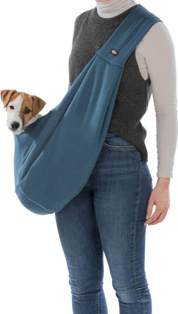 Trixie Τσάντα Μεταφοράς Σκύλου Μπροστινή (Front Pack), Μπλε, για Κουτάβια και Μικρόσωμα Κατοικίδια