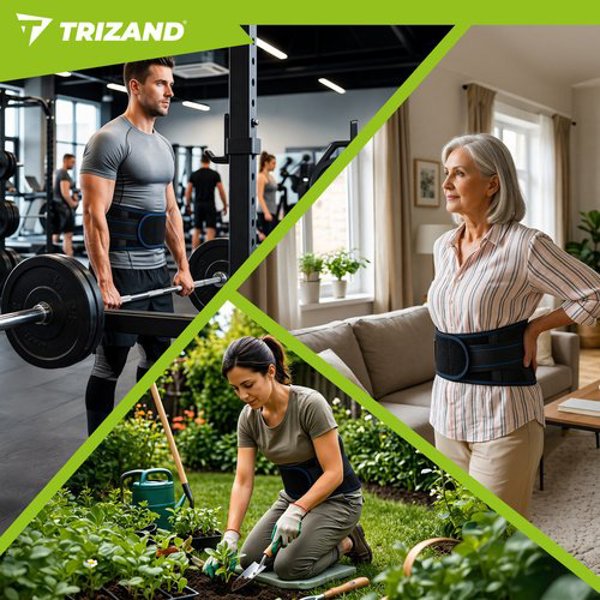 Trizand Pas wzmacniajcy plecy- 24 magnesy- 110cm Trizand
