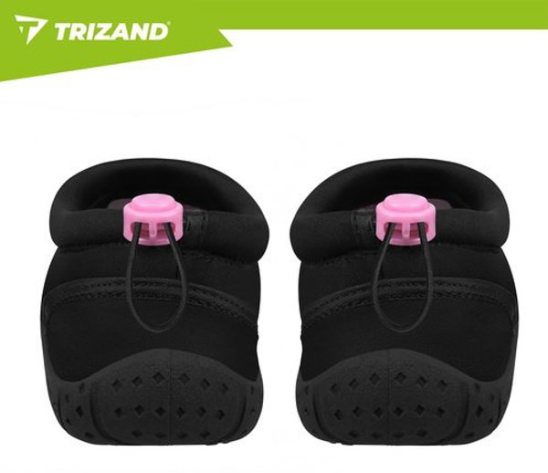 Trizand Buty do wody czarno-rowe- rozmiar 39 5mm Trizand