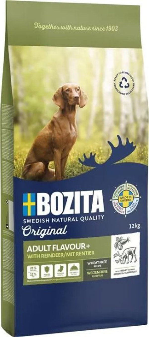 Bozita Adult Plus Triton Ξηρά Τροφή Σκύλου με Γεύση, 12kg