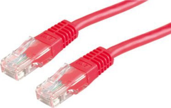 Triton Kabel krosowy UTP, kat. 6 (klasa E), czerwony, 5 m