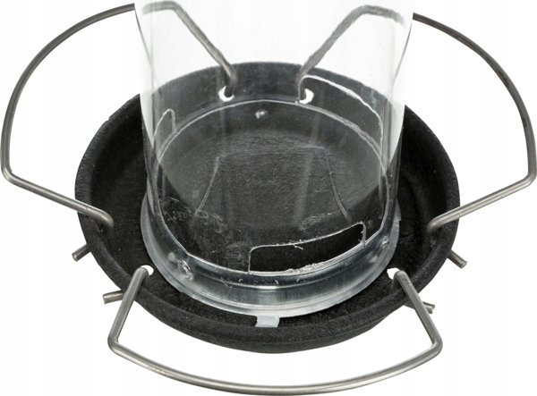 Trixie Εξωτερική Ταΐστρα για Πουλιά, 560ml, 10cm, Μαύρο