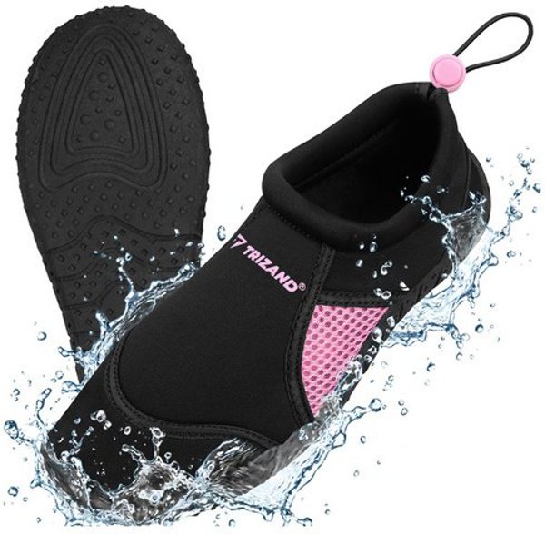 Trizand Buty do wody czarno-rowe- rozmiar 37 5mm Trizand