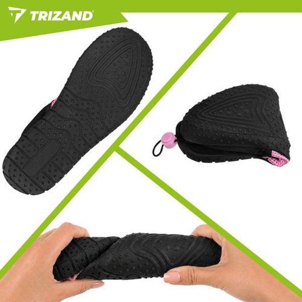 Trizand Buty do wody czarno-rowe- rozmiar 37 5mm Trizand
