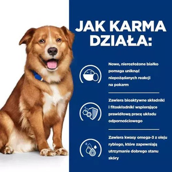 Triton HILL'S PD Prescription Diet Canine Derm Complete 12kg