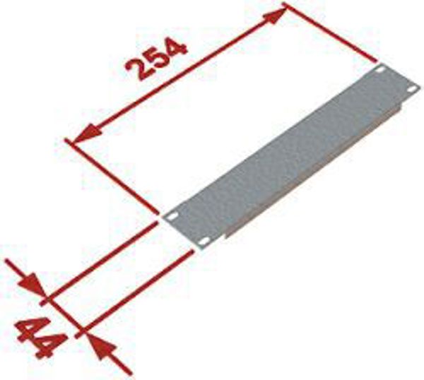 Triton ZASLEPKA 10" 1U RAC-ZP-X01-C1