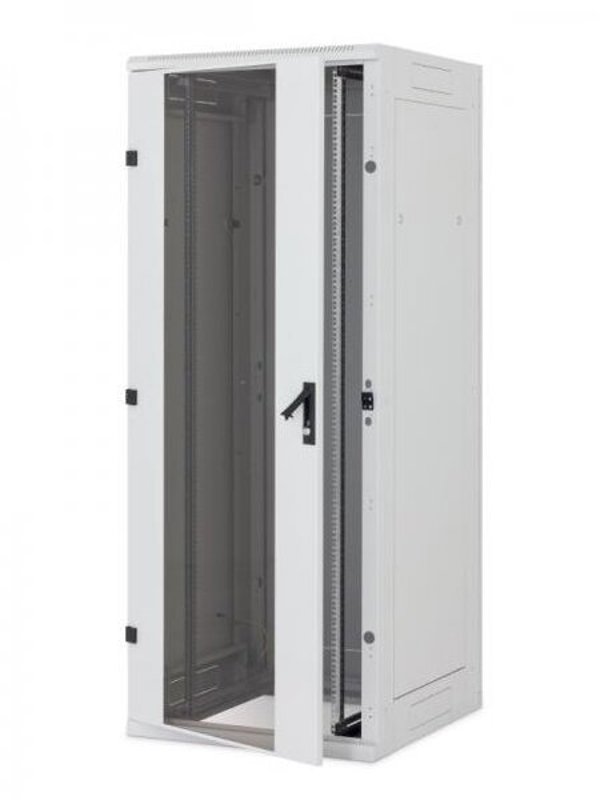 Triton RYA-47-A68-CAX-A1 19" Netzwerkschrank 47HE, 600x800mm, Glastür, grau