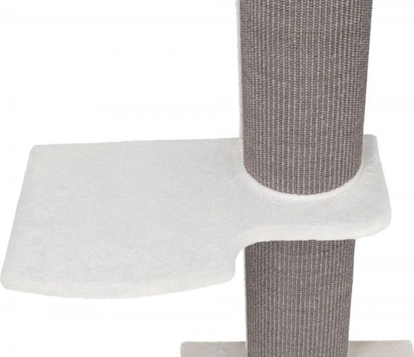 Trixie Ονυχοδρόμιο Τοίχου Acadia, 160 cm, Γκρι, με Πλατφόρμα και Αποσπώμενο Κρεβάτι