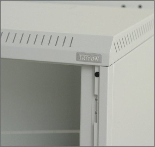 Triton RBA-09-AD2-CAX-A1, 19" Wandschrank, 9HE, 600x295mm, zweiteilig, grau