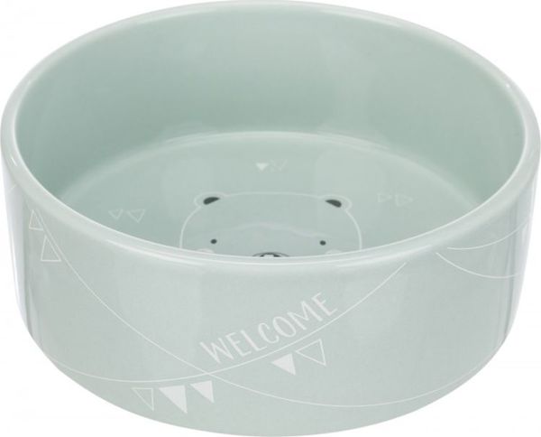 Trixie Κεραμικό Μπολ Φαγητού για Κουτάβια Junior, 0.3L, 12cm, Ποικιλία Χρωμάτων
