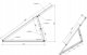 Trojkat montazowy sredni regulowany (pionowa orientacja modulow) 15 - 35 stopni K-07-S-RN