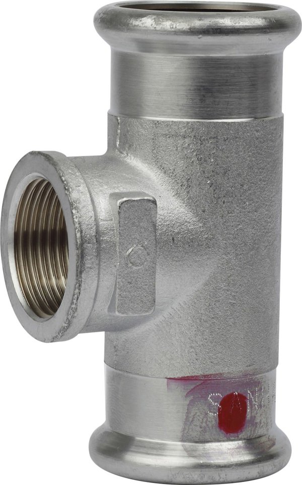SANHA Μεταβατικό Τάφ SANHA-THERM C-Stahl, d42-1/2", Χαλύβδινο Εξάρτημα Υδραυλικών Εγκαταστάσεων