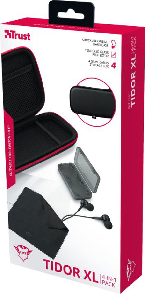 Trust GXT 1241 Tidor XL Θήκη Μεταφοράς για Nintendo Switch Lite - Μαύρο