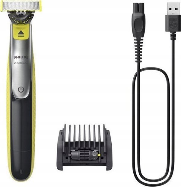 Philips OneBlade QP2734/23 Τρίμερ Προσώπου & Σώματος, Λεπίδα 360, Χτένα 5-σε-1, Αυτονομία 60 λεπτών