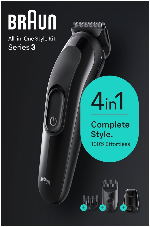 Trymer Braun SK3400BLK