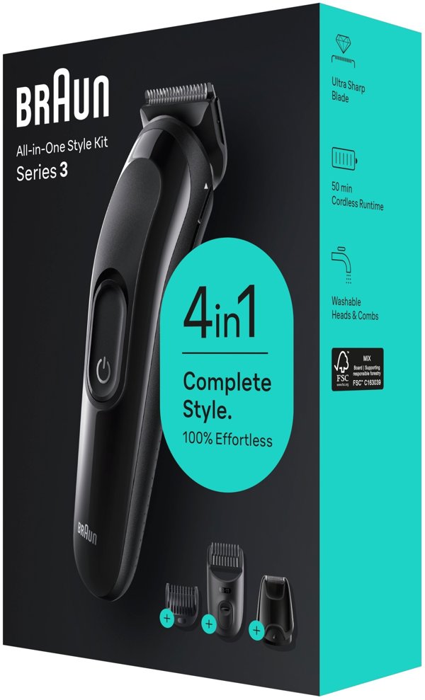 Trymer Braun SK3400BLK