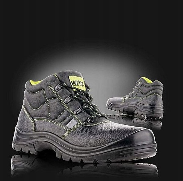 Trzewiki ochronne VM FOOTWEAR Stockholm 3280-S3, rozm. 41, czarne