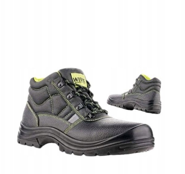 Trzewiki ochronne VM FOOTWEAR Stockholm 3280-S3, rozm. 41, czarne
