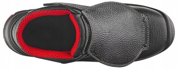 Trzewiki ochronne VM FOOTWEAR Bolton 5080-S3L, rozm. 44, czarno-czerwone