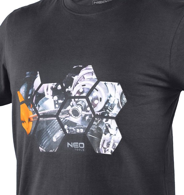 T-shirt με εκτύπωση, εργαστήριο, μέγεθος XXXL