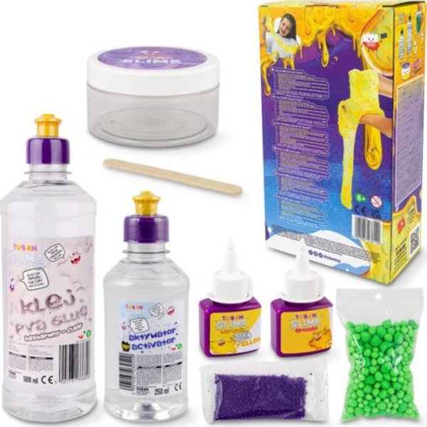 Tuban Sensory Slime Σετ 6 σε 1 - Δημιουργικό Παιχνίδι Αισθητηριακής Ανάπτυξης ZA5543