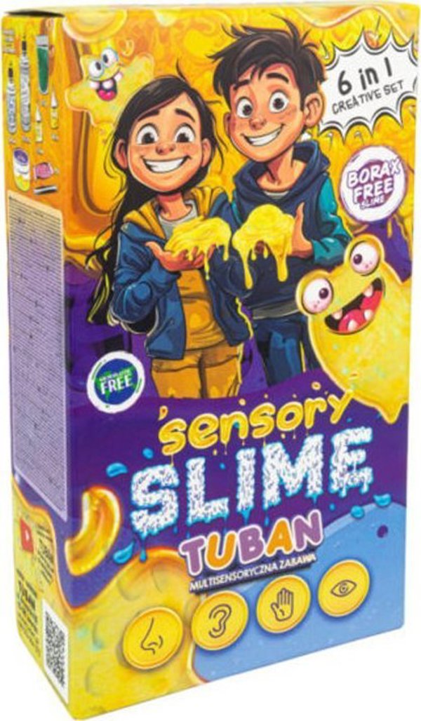 Tuban Sensory Slime Σετ 6 σε 1 - Δημιουργικό Παιχνίδι Αισθητηριακής Ανάπτυξης ZA5543