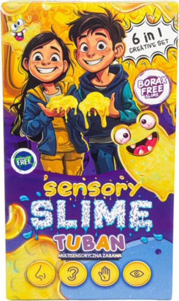 Tuban Sensory Slime Σετ 6 σε 1 - Δημιουργικό Παιχνίδι Αισθητηριακής Ανάπτυξης ZA5543
