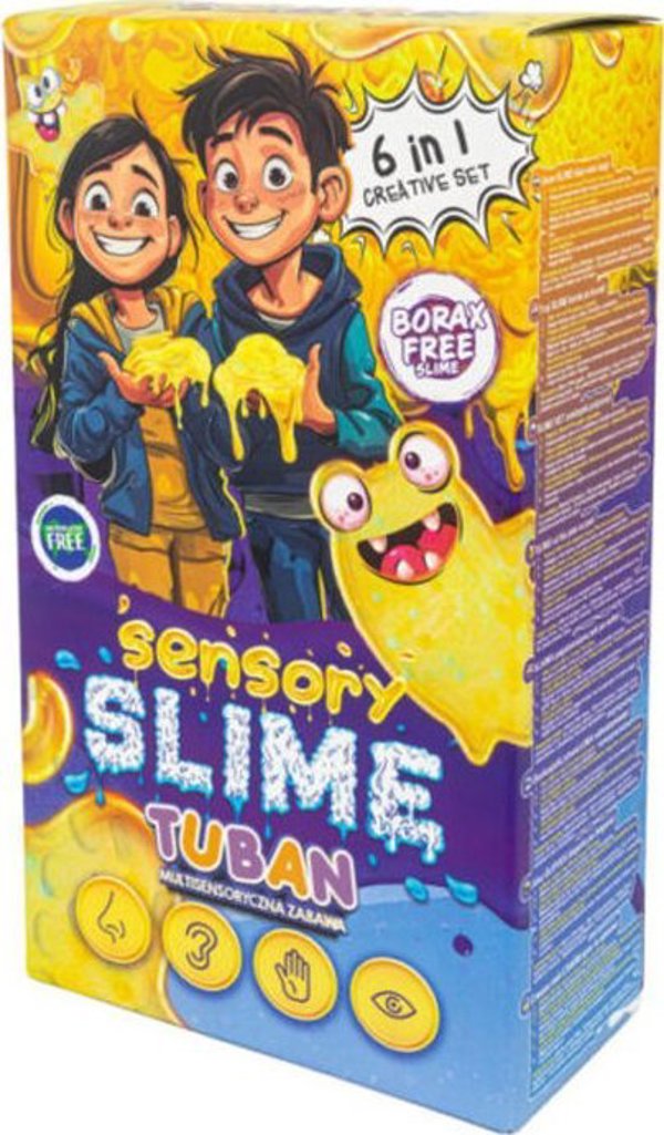 Tuban Sensory Slime Σετ 6 σε 1 - Δημιουργικό Παιχνίδι Αισθητηριακής Ανάπτυξης ZA5543