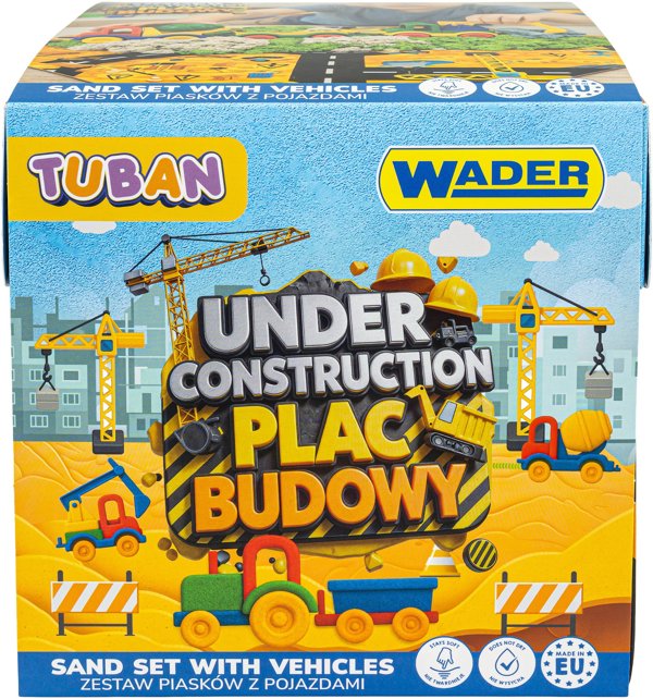 TUBAN Piasek dynamiczny Fluffy - Plac budowy TUBAN