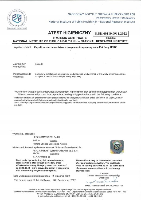 Herz Θηλή Πρεσαριστή Ανοξείδωτη 20mm (DWZ)