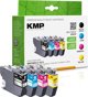 Μελάνι KMP KMP B101V - Σετ 4 - Μαύρο, Κίτρινο, Κυανό, Μαγέντα - συμβατό - Φυσίγγιο μελανιού (Εναλλακτικό για: Brother LC3213BK, Brother LC3213C, Brother LC3213M, Brother LC3213Y) - για Brother DCP-J572, DCP-J772, DCP-J774, MFC-J890, MFC-J895