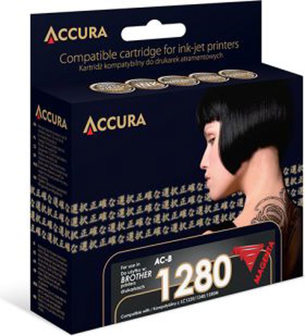 Tusz Accura Tusz AC-B1280M / LC1280/1240/1220XLM (Magenta)