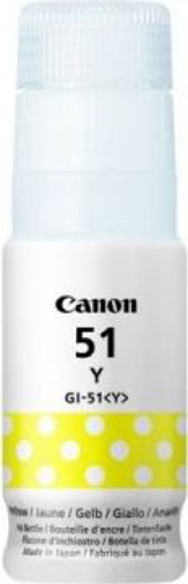 Canon GI-51Y Μελάνι Εκτυπωτή Yellow (4548C001) – Υψηλής Απόδοσης