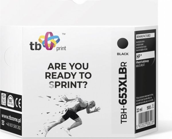Μελάνι TB Print TB Print Μελάνι για HP DeskJet 6075 TBH-653XLBR μαύρο ανακατασκευασμένο