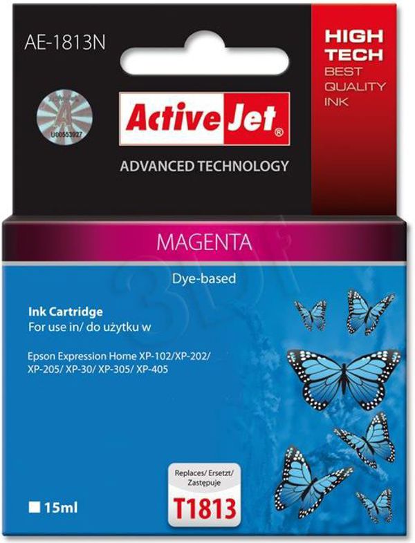 Tusz Activejet tusz AE-1813N / T1813 (magenta)