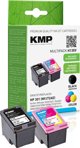 Μελάνι KMP KMP MULTIPACK H135V - 2er-Pack - Μαύρο, Χρώμα (Κυανό, Ματζέντα, Κίτρινο) - συμβατό - Φυσίγγιο μελανιού (Εναλλακτικό για: HP 301, HP CH561EE, HP CH562EE) - για Deskjet 1050A J410, 1051A J410, 10XX, 10XX J410, 15XX, 2000, 2050 J510, 2050A J510